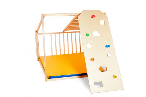 wooden wall for playground
