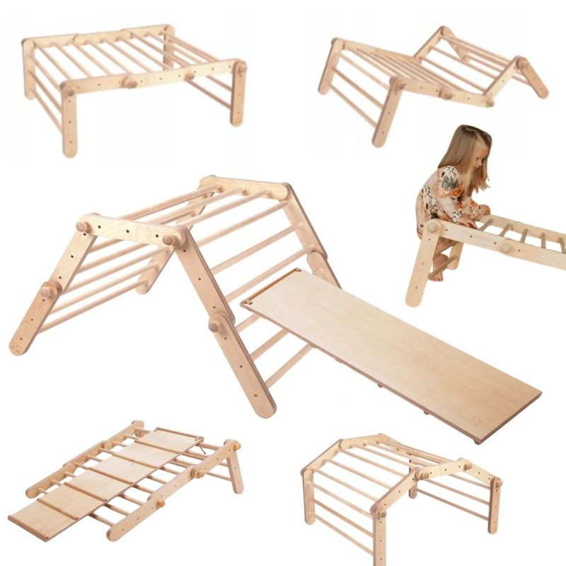 Indoor Wooden Climbing Frame Fipitri Plus