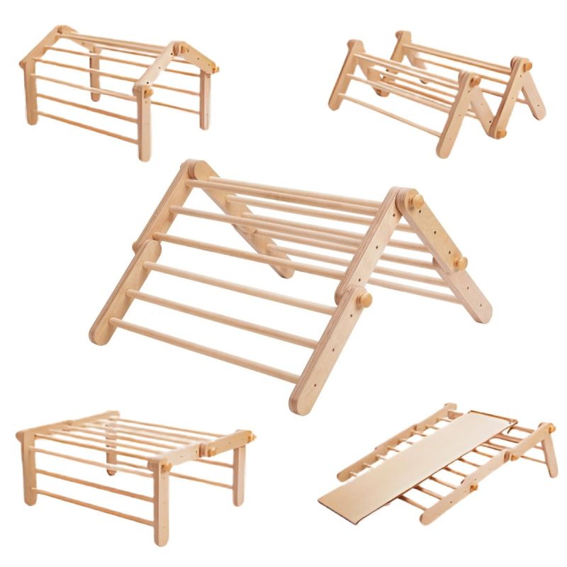 Indoor Wooden Climbing Frame Mopitri