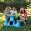 childrens picnic table with benches 7.webp