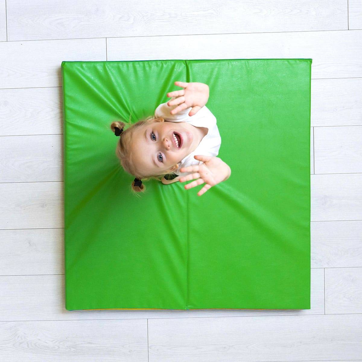 gymnastic mattress 100x100x10cm 2 piece Comet21