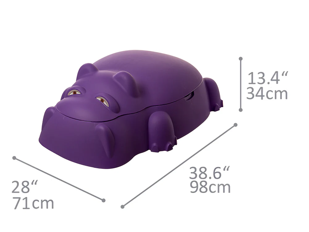 lockable sandpit Hippo 3.webp