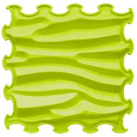 sandy waves light green