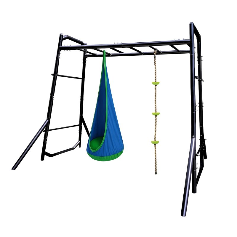 Garden Gym Monkey Bar Hanging Cocoon Chair