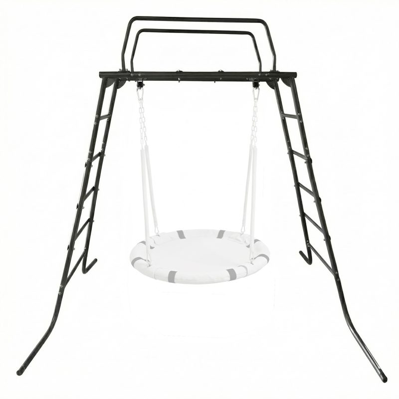 Garden Climbing Frame Monkey Bars Deluxe