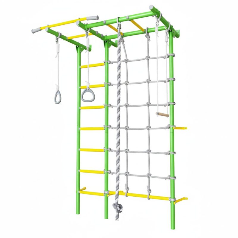 Wall Bars with Monkey Bars Next 5 - light green