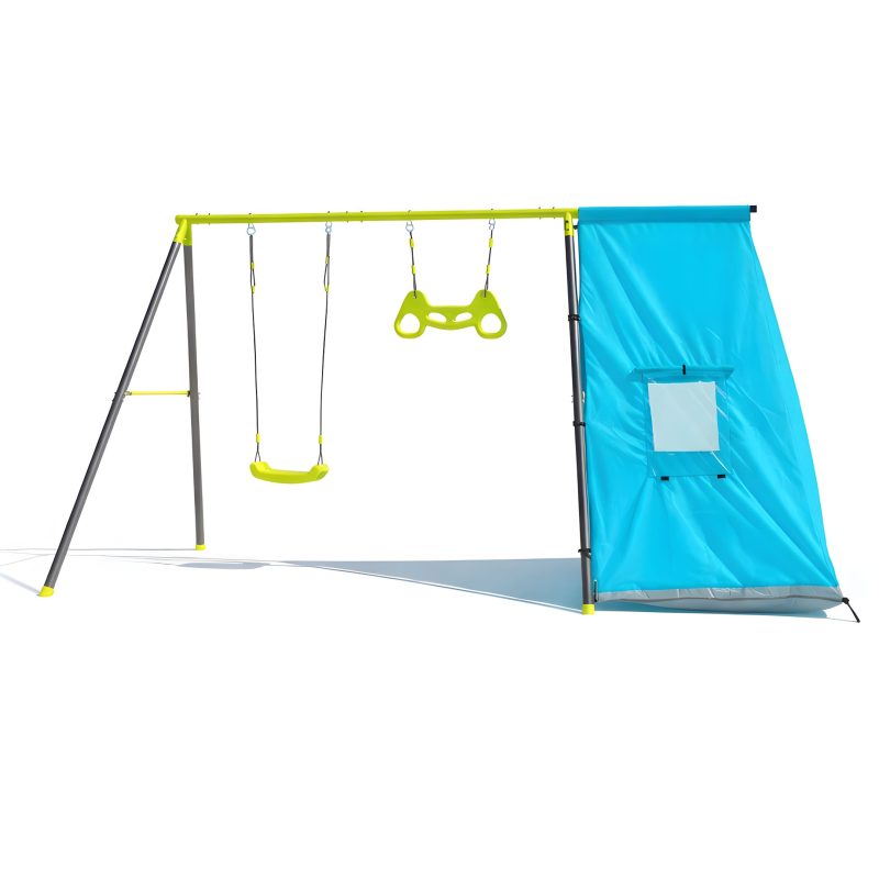 Garden Climbing Frame with Tent Deluxe