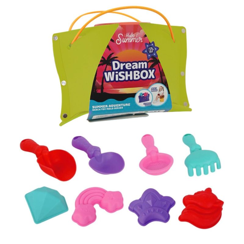 Sand Mould and Shovel Set with Bag Crystals