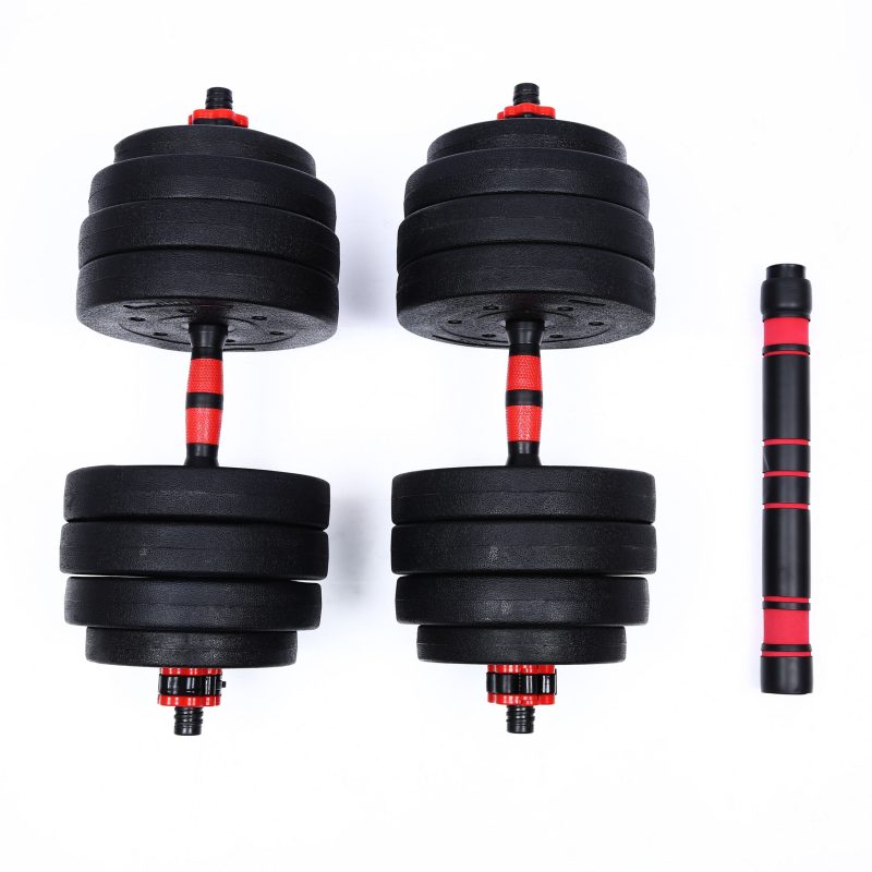 Bitumen Dumbbell Set 2 × 20 kg